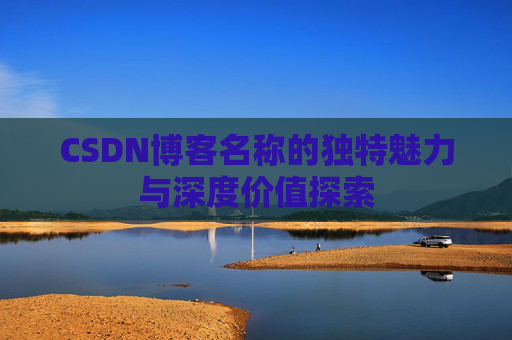CSDN博客名称的独特魅力与深度价值探索